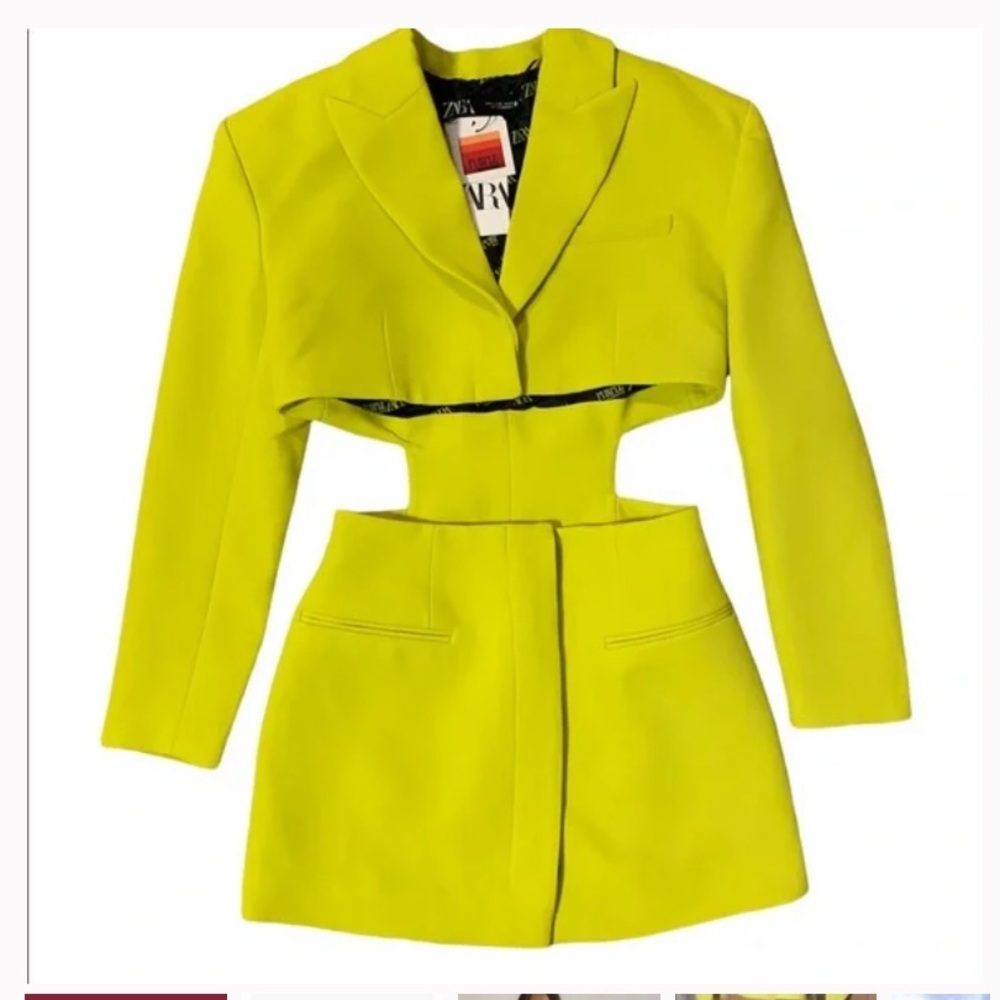 Zara Purple Magazine suit dress - Picture 4 of 5